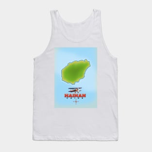 Hainan China map Tank Top